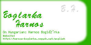 boglarka harnos business card